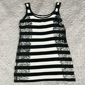 Bailey 44 Black and White Top